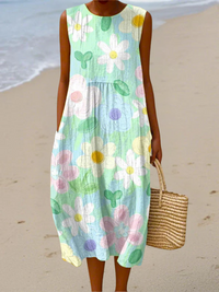 Erin™ Midi-Kleid mit Pastellblumen