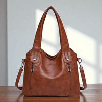 Retro-Handtasche für Dokumente