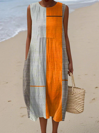 May™ Midi Kleid in Blockfarben