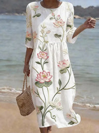 Chloe™ | Elegantes Blumenkleid