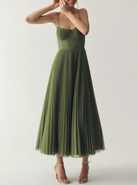 La Scintilla | Elegantes, drapiertes Tüllkleid