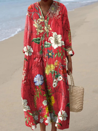 SHANGRI | Boho Maxikleid