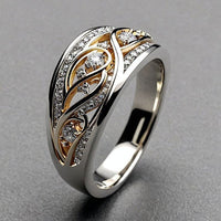 Klassischer Bicolor Kabelring