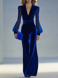Bożydara – elegante Velours-Jumpsuit