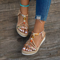 SANNE | Bequeme Sandalen mit niedrigem Absatz für jede Sommergelegenheit