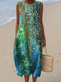 Zara™ Reef Midi Kleid