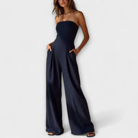 Kiora™ | Elegante schulterfreie Jumpsuit
