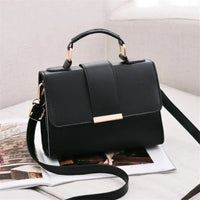 Chic Retro Schultertasche für Frauen - Hochwertiges PU-Leder