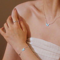Set 2-in-1 Schmetterling - Blau