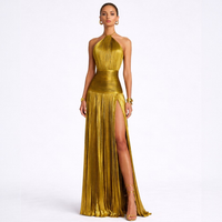 La Scintilla | Maxikleid Goldener Glanz