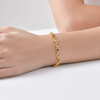 Armband Charm Regenbogen Leuchtend
