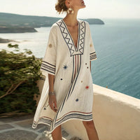 Naomi - Elegantes und vielseitiges Strandkleid für die Sommertage