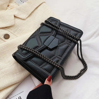 Elegante Schultertasche - Mode aus PU-Leder