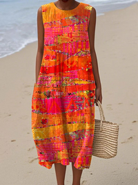 Faye™ Sunset Midi Kleid