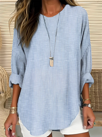 Rhea | Modische gestreifte Bluse