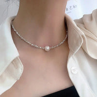 Vintage Collier mit Perlen