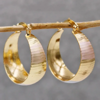 Goldene Luxus Ohrringe