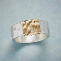 Vintage Ring Gold und Silber “Zeitlos”