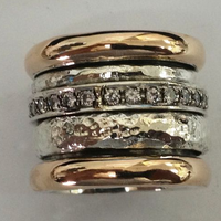 Vintage Geschmiedeter Ring