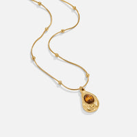Elegante Goldkette mit Tigerauge